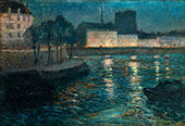 Evening Atmosphere By Frits Thaulow