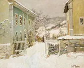 Norwegian Clergy House By Frits Thaulow