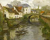 Small Town near La Panne 1905 By Frits Thaulow
