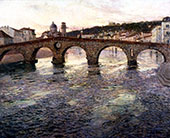 The Adige River at Verona c1894 By Frits Thaulow