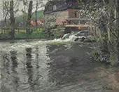 The Cascade By Frits Thaulow