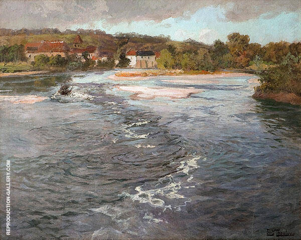 The Dordogne River at Beaulieu c1905 | Oil Painting Reproduction