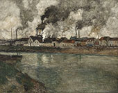 The Smoke 1898 By Frits Thaulow