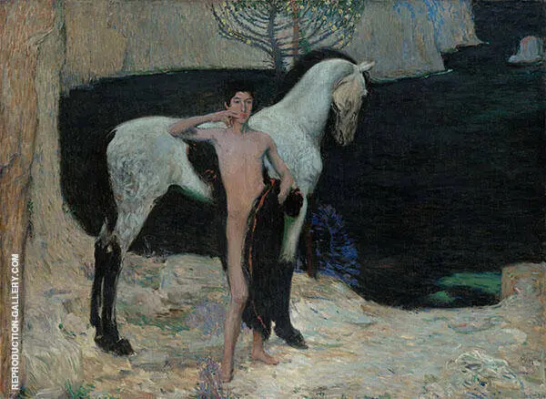 Black Lake 1904 By Jan Preisler