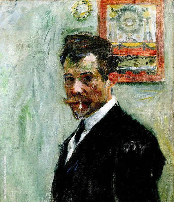 Self Portrait By Jan Preisler