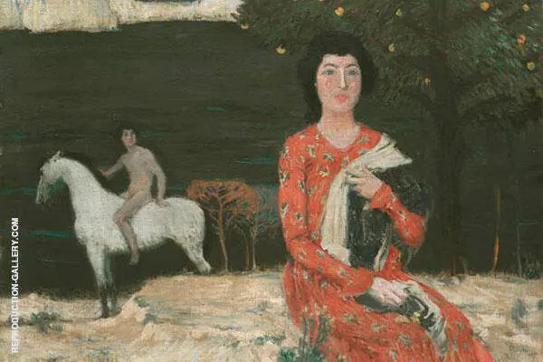 The Lady on The Lake By Jan Preisler