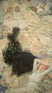 Three Girls in The Forest By Jan Preisler