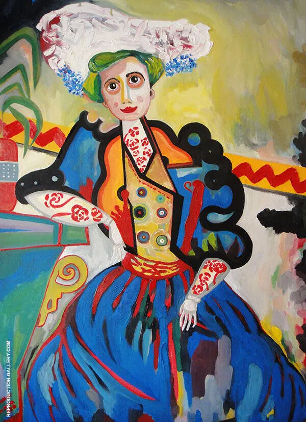 Amadeo's Wife By Amadeo de Souza Cardoso