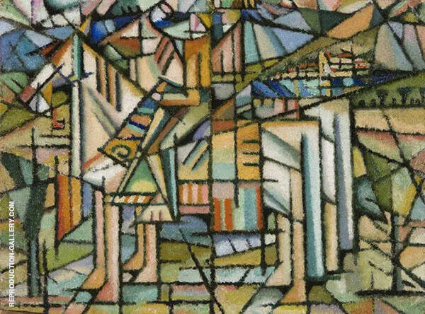 Cavaleiros By Amadeo de Souza Cardoso