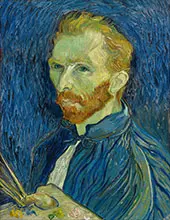 Self-Portrait 1899 By Vincent van Gogh