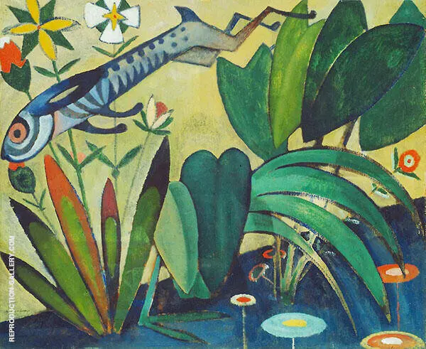 Leap of The Rabbit 1911 By Amadeo de Souza Cardoso