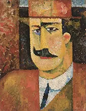 Portrait of Francisco Ferreira Cardosa By Amadeo de Souza Cardoso