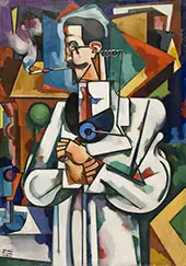 Portrait of Paula Alexander By Amadeo de Souza Cardoso