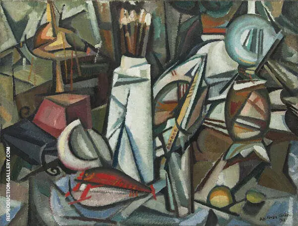 Still Life Objects 1913 By Amadeo de Souza Cardoso