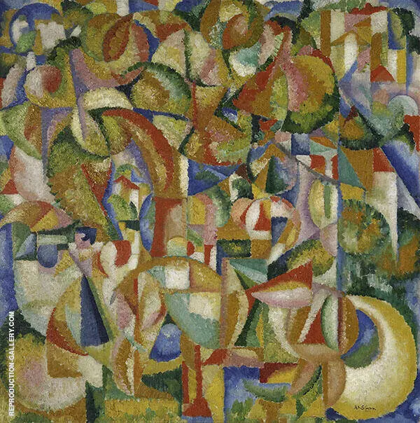 The Horsemen By Amadeo de Souza Cardoso