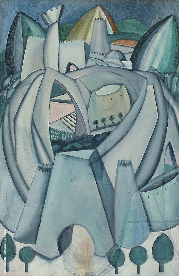 The Stronghold 1912 By Amadeo de Souza Cardoso