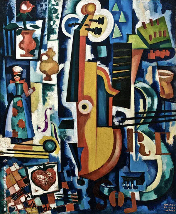 Trou de la Serrure Viola By Amadeo de Souza Cardoso