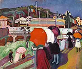 Three Umbrallas By Raoul Dufy