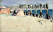 The Boardwalk Sainte Adresse By Albert Marquet