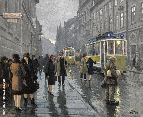 Bredgade Copenhagen By Paul Gustav Fischer