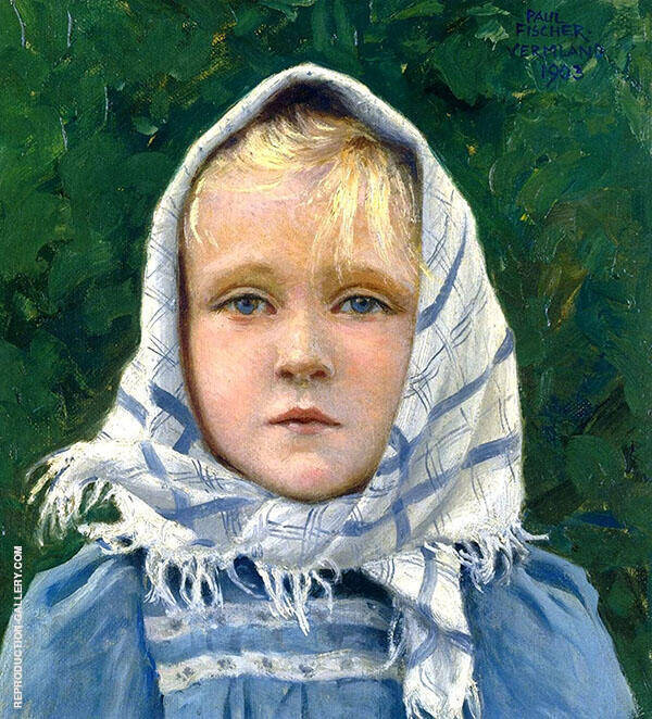 Portrait of a Young Girl 2 | Oil Painting Reproduction