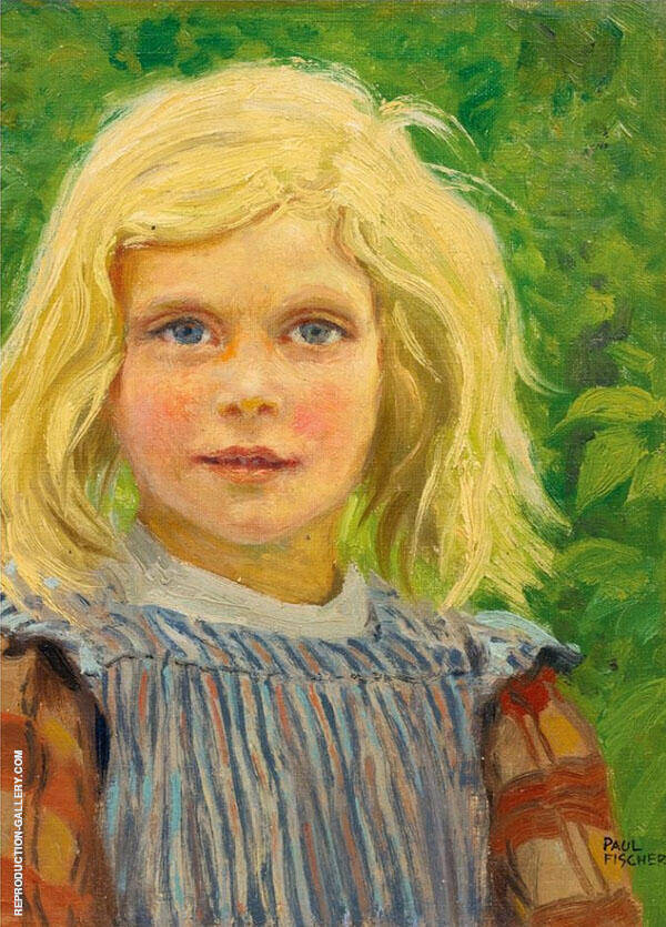 Portrait of a Young Girl | Oil Painting Reproduction