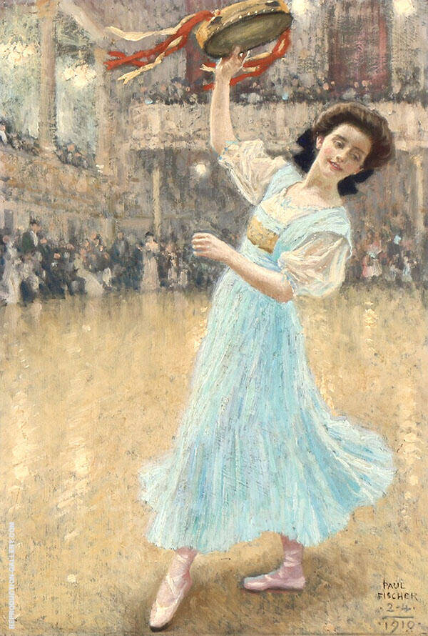 Showtime by Paul Gustav Fischer | Oil Painting Reproduction