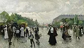 What's Going on in Copenhagen By Paul Gustav Fischer