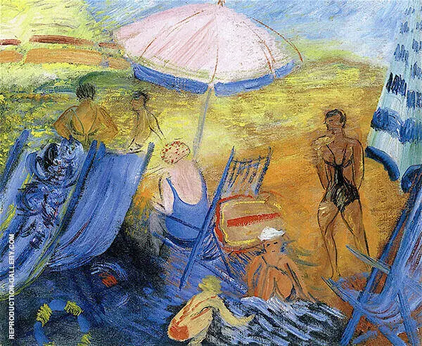 Beach By Sigrid Hjerten