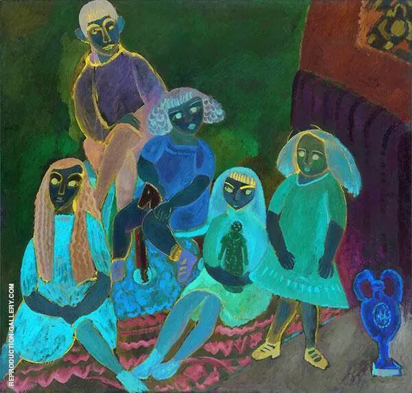 Children 1914 By Sigrid Hjerten