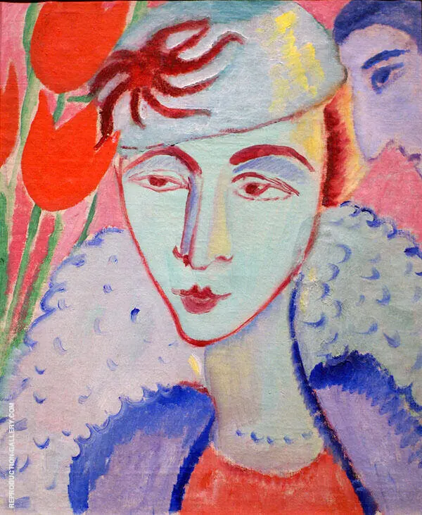 Decorative Head By Sigrid Hjerten