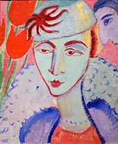 Decorative Head By Sigrid Hjerten