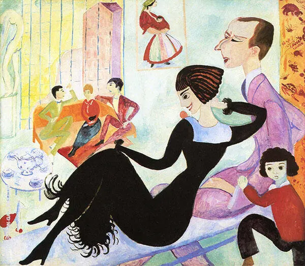 Interior of a Studio By Sigrid Hjerten