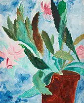 Still Life with Flower By Sigrid Hjerten