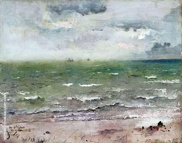 Seascape Le Havre 1884 By Alfred Stevens