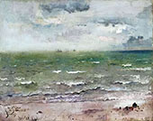 Seascape Le Havre 1884 By Alfred Stevens
