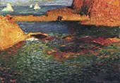 Bord de Mer a Regates By Henri Jean Guillaume Martin