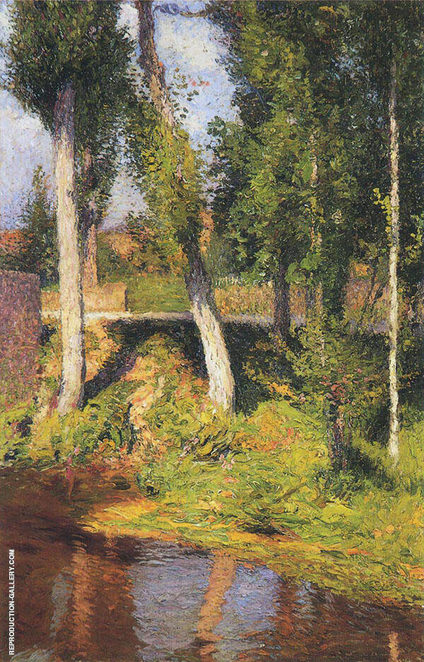 Bord de Riviere by Henri Jean Guillaume Martin | Oil Painting Reproduction