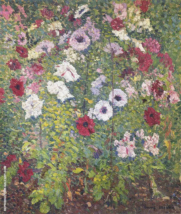 Bouquet of Flowers By Henri Jean Guillaume Martin
