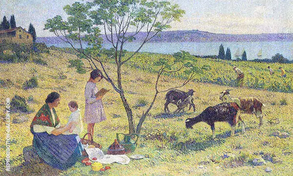 Bucolique By Henri Jean Guillaume Martin