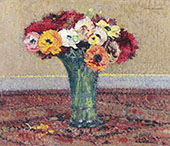 Anemones 1920 By Henri Jean Guillaume Martin