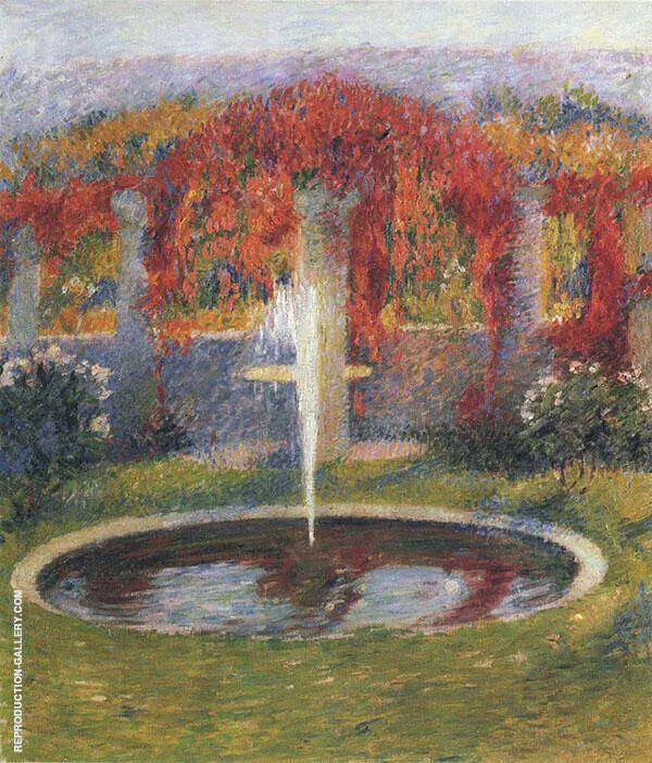 Bassin Manor de Marquayrol By Henri Jean Guillaume Martin