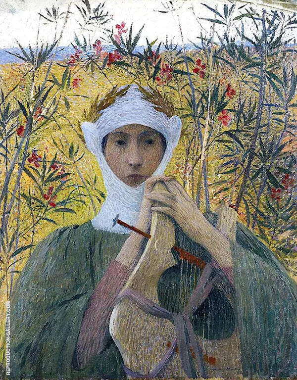Clemence Isaure By Henri Jean Guillaume Martin