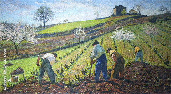 Cultivation of The Vines | Oil Painting Reproduction