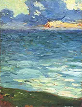 By The Sea By Henri Jean Guillaume Martin