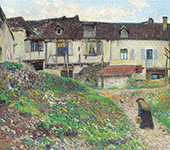 Entering The Village By Henri Jean Guillaume Martin