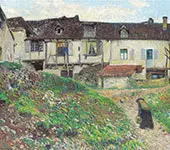 Entering The Village By Henri Jean Guillaume Martin