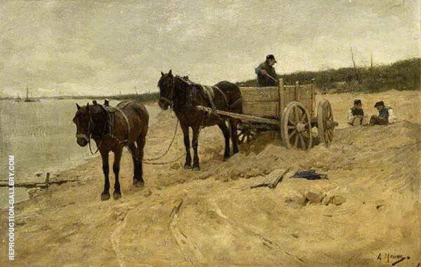 Sand Carting By Anton Mauve