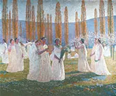 Etude Pour Les Champs Elysees By Henri Jean Guillaume Martin