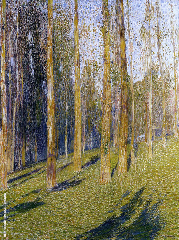 Forest 1895 by Henri Jean Guillaume Martin | Oil Painting Reproduction